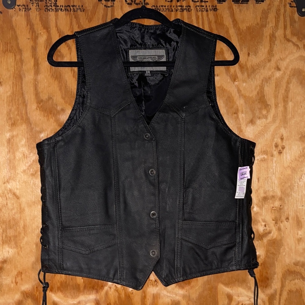 Leather Vest